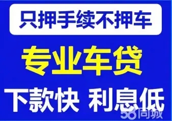 广州车抵贷不押车不看信用